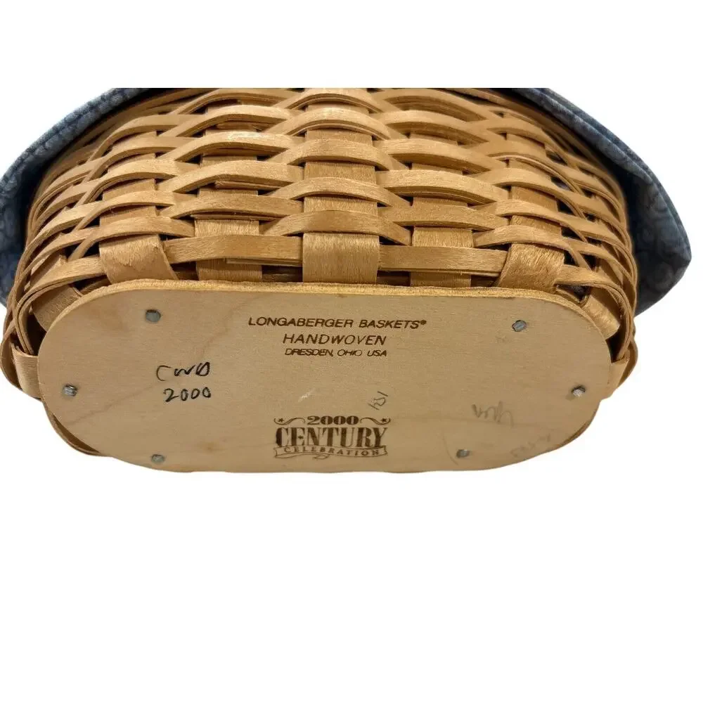Longaberger 2000 Century Celebration Hostess Appreciation‎ Basket Complete